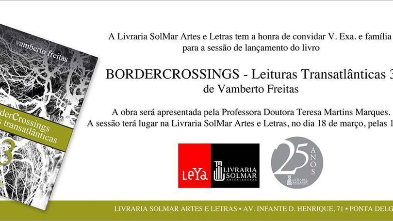 Saída: borderCrossings 3 – Leituras Transatlânticas de
          VAMBERTO FREITAS