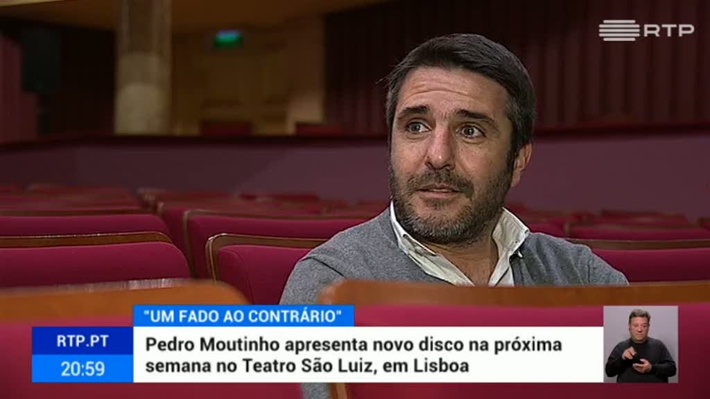 Um Fado ao Contr�rio, novo trabalho de Pedro Moutinho