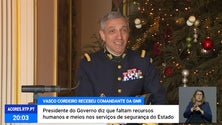 Imagem de Presidente do Governo recebe o Comandante Operacional da GNR [Vídeo]