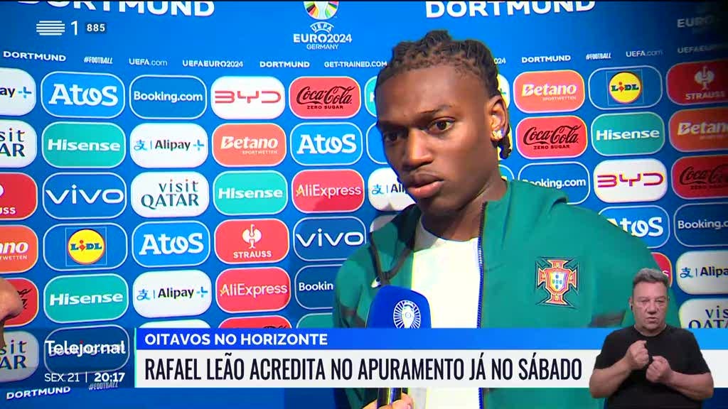 Euro 2024. Rafael Leão acredita no apuramento de Portugal já amanhã