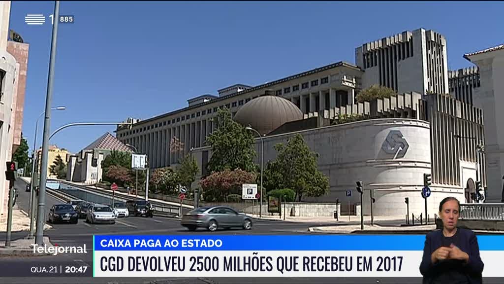 Caixa paga ao Estado. CGD vai reembolsar mais 300 milhões