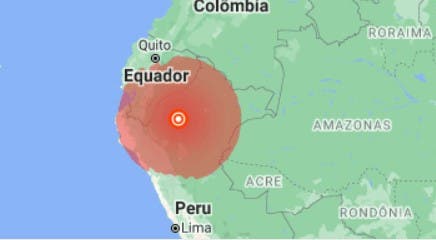 Sismo de magnitude 7,5 no Peru