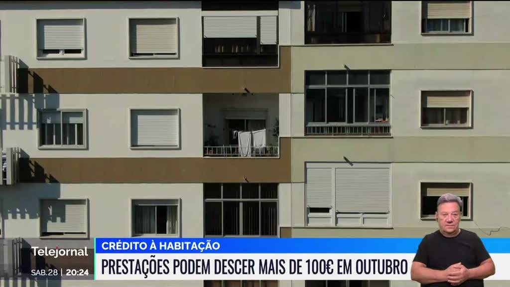 Outubro traz um novo alívio para quem está a pagar a casa ao banco