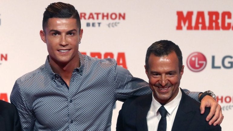 Cristino Ronaldo e Jorge Mendes fazem doação ao SESARAM