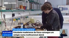 Imagem de Estudante madeirense desenvolve investigação na Siemens