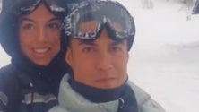 Imagem de Ronaldo na neve em zona  confinada
