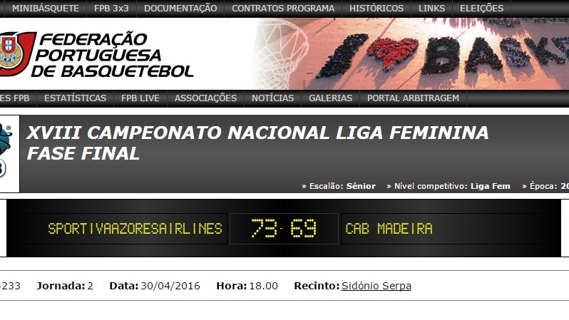 Imagem de O CAB disse adeus ao título nacional de basquetebol feminino