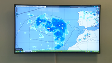 Imagem de Depressão Óscar cada vez mais próxima dos Açores