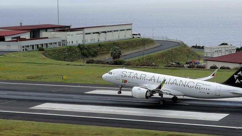 Covid-19: Avião da TAP procedente de Lisboa aterrou esta manhã na Madeira