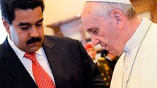 Imagem de Papa recorda a Maduro que regime não aproveitou mediação do Vaticano