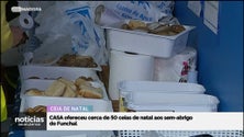 Imagem de Centro de Apoio ao Sem-abrigo distribuiu a ceia de Natal a cerca de 50 madeirenses (vídeo)