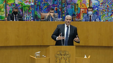 Imagem de Líder do PS lamenta que o governo não tenha esperado pelos pareceres dos conselhos de ilha sobre o orçamento (Vídeo)