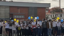 Imagem de Várias escolas manifestam-se pela paz na Ucrânia (vídeo)
