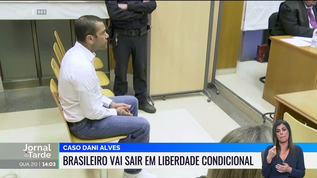 Dani Alves vai sair em liberdade condicional