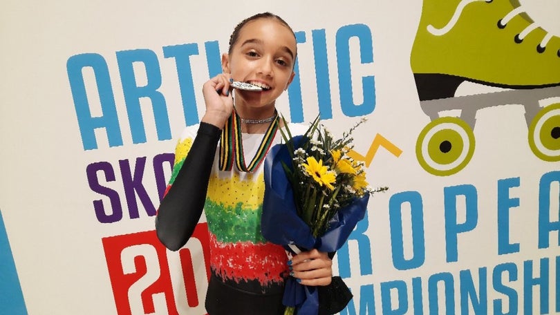 Madalena Costa é campeã da europa de cadetes