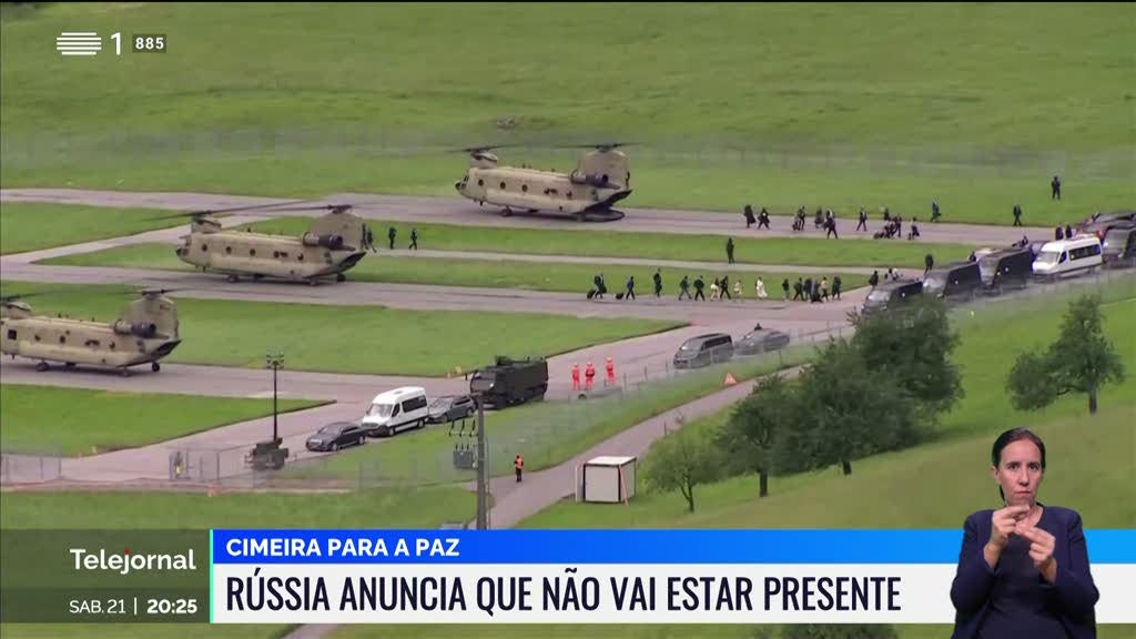 Rússia anunciou que não estará presente na segunda ronda da cimeira para a paz