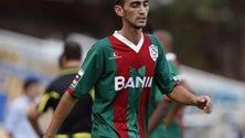 Rúben Ferreira foi a principal ausência do treino do Marítimo