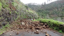 Derrocada entre a Fajã da Ovelha e a Lombada dos Marinheiros