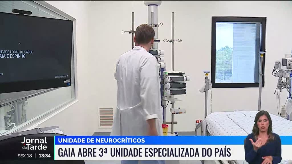 Hospital de Gaia abre unidade de neurocríticos