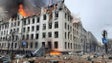 Imagem de Novo bombardeamento em Kharkiv mata pelo menos 21 pessoas