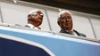 Imagem de Marcelo e Costa juntos em Espanha ao lado de Guterres e Felipe VI