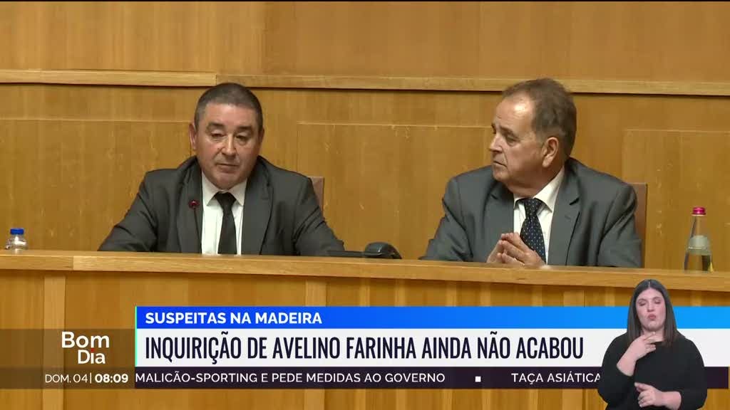 Madeira. Inquirição a empresário Avelino Farinha prossegue