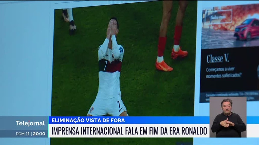 Cristiano Ronaldo é o jogador com mais foras-de-jogo no Mundial 2022, Futebol internacional