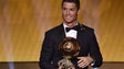 Ronaldo deve ver hoje a quarta Bola de Ouro
