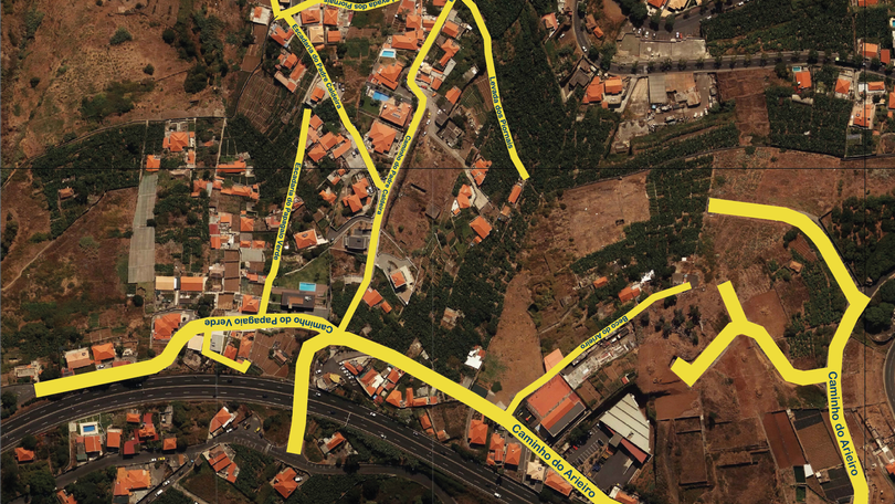 Imagem de Corte de água  no Caminho do Arieiro