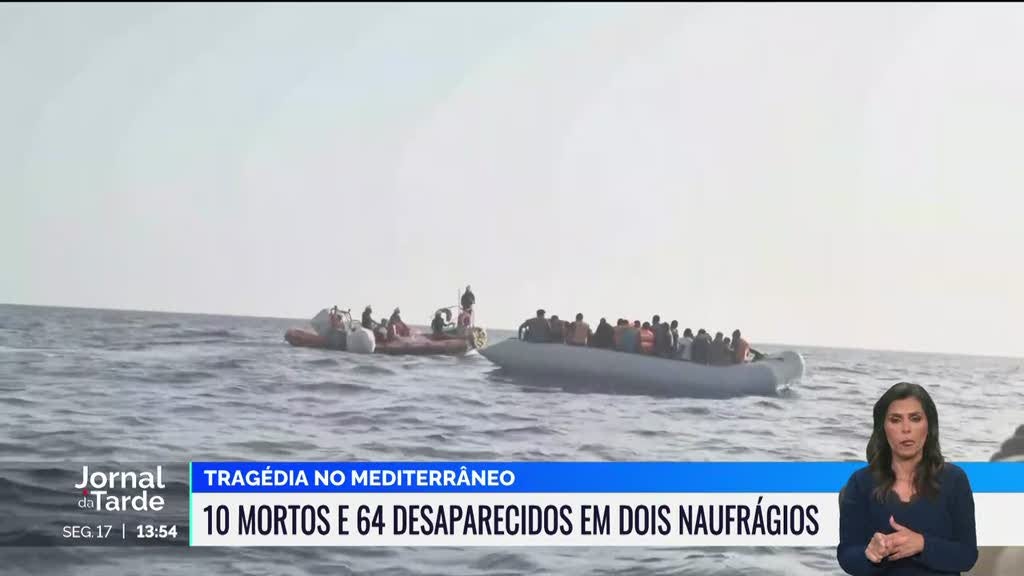 Itália. Pelo menos 10 migrantes morreram e dezenas estão desaparecidos em dois naufrágios