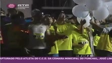 550 pessoas participaram na corrida noturna do planeta