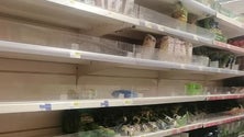 Imagem de COVID-19 desencadeia corrida aos supermercados nos Açores (Som)