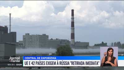 Risco de um desastre nuclear é cada vez mais forte em Zaporizhia