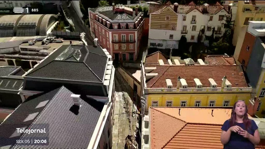 Image of the Gloria funicular