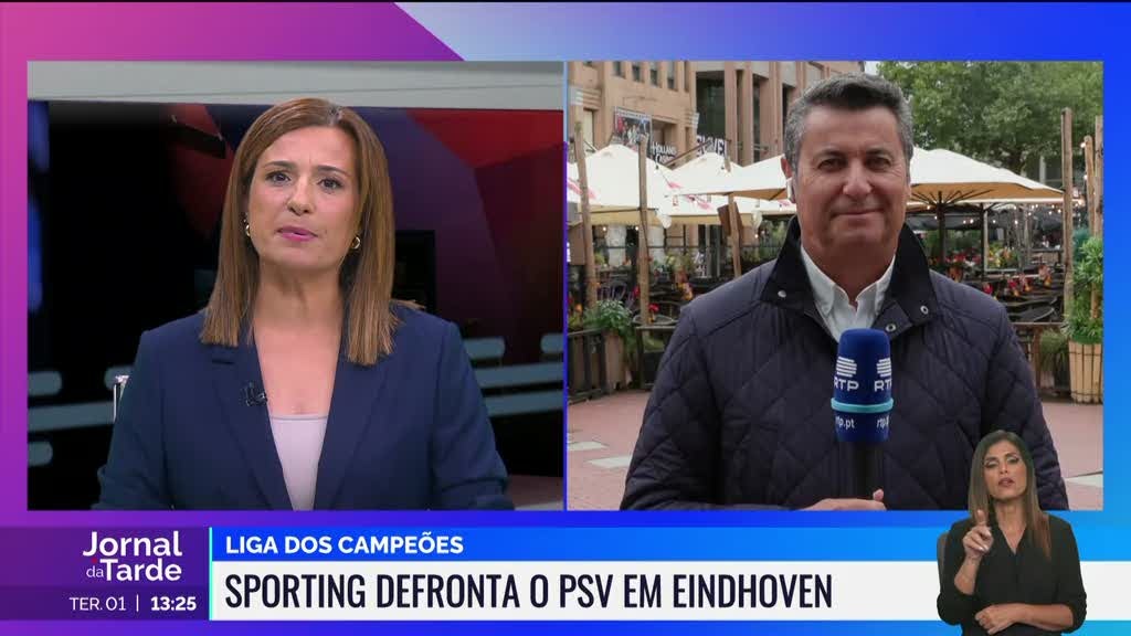 Liga dos Campeões. Sporting defronta o PSV Eindhoven