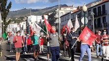 Manifestação por melhores salários (vídeo)