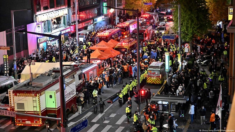 Imagem de Presidente sul-coreano declara luto nacional após mortes do Halloween em Seul