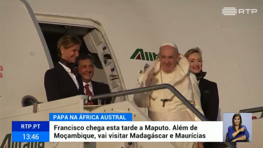 Papa Francisco chega hoje a Maputo