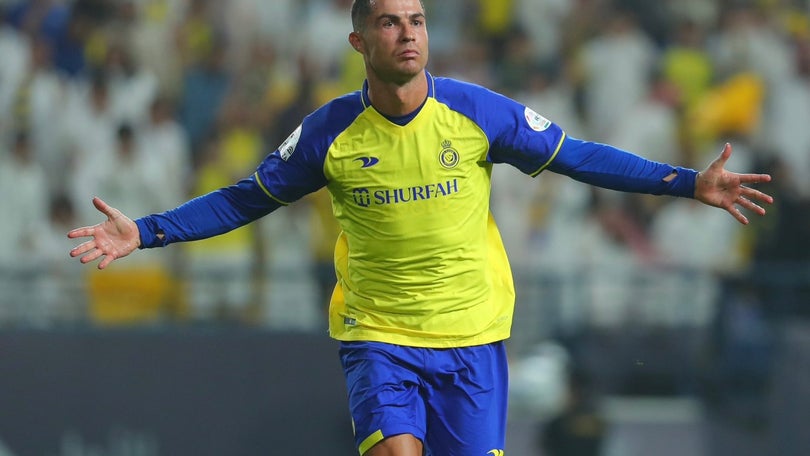 Imagem de Ronaldo dá triunfo ao Al Nassr, que se mantém a três pontos do líder Espírito Santo