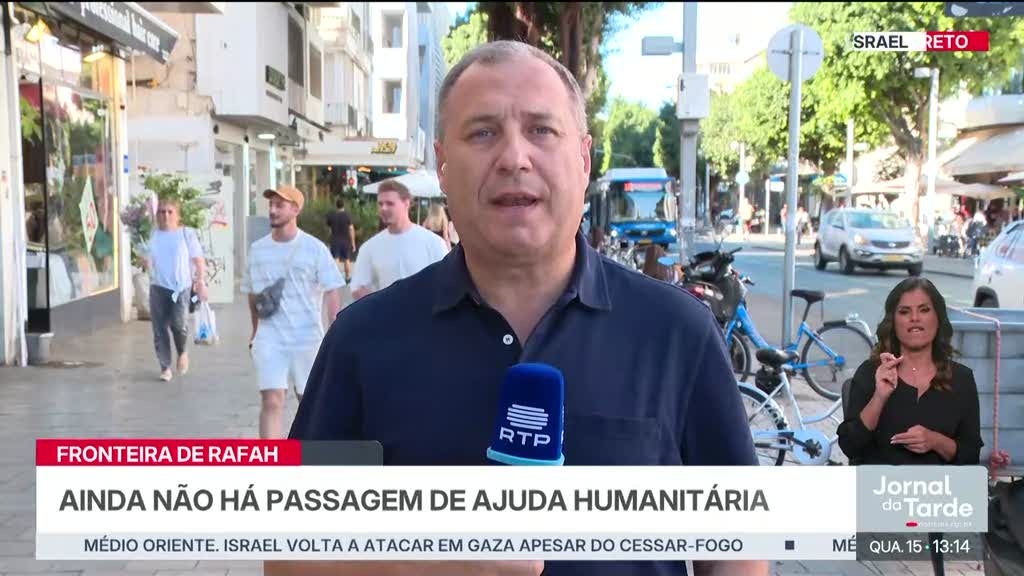 Israel recuou e não reabriu a fronteira de Rafah