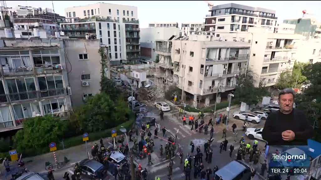 Irão atacou de novo Israel