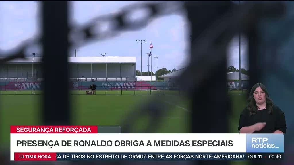 Mundial2026. Forte dispositivo de segurança aguard