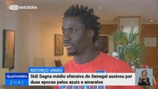 Sidi Sagna, médio ofensivo assinou contrato de duas épocas com o União