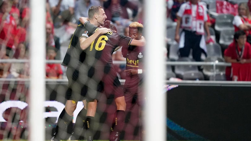 Imagem de Sporting de Braga sofre primeira derrota na Liga Europa