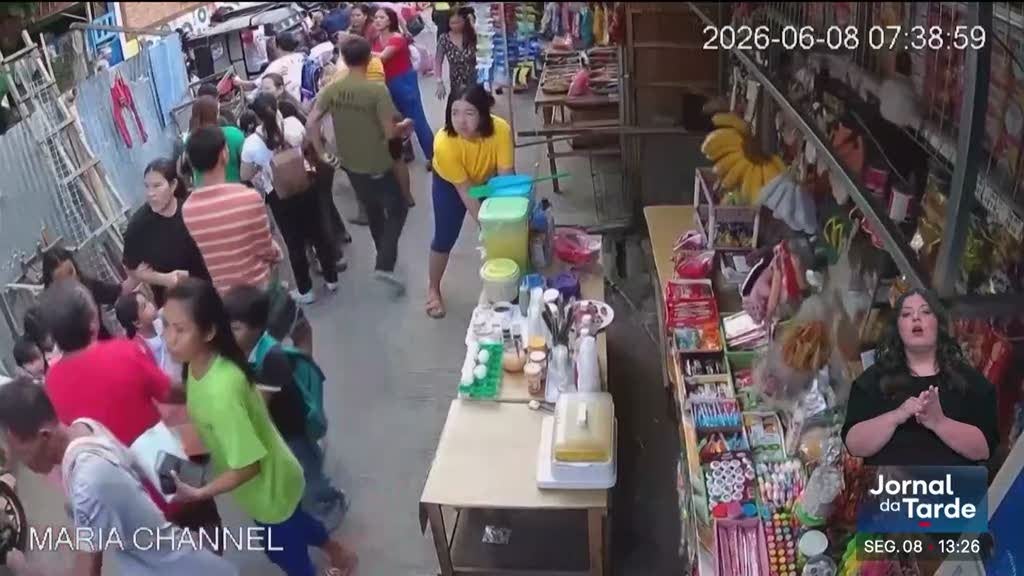 Sismo nas Filipinas provocou mais de 30 mortos