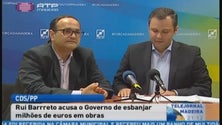 Imagem de CDS/PP acusa actual Governo de esbanjar milhões de euros em obras que o anterior  começou e não acabou (Vídeo)