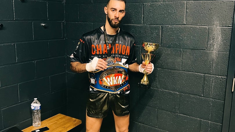 Imagem de Madeirense é campeão europeu de Kickboxing