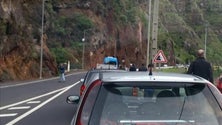 Nova queda de pedras na Ribeira Brava