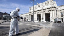 Imagem de Covid-19: Itália registou 1.108 novos casos num dia com menos testes realizados