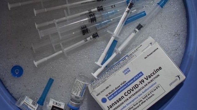 Imagem de 2.ª dose da vacina da Janssen em avaliação